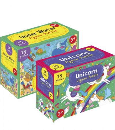 Underwater / unicorn 25 piece puzzle.
