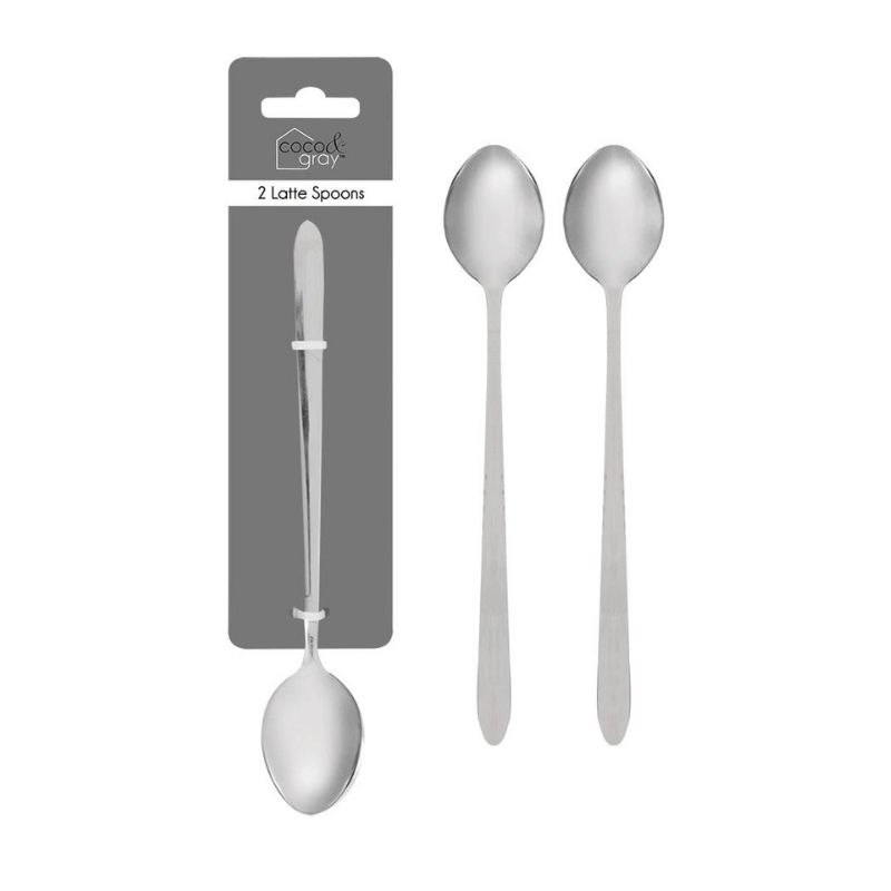 Latte spoons 2 pack.