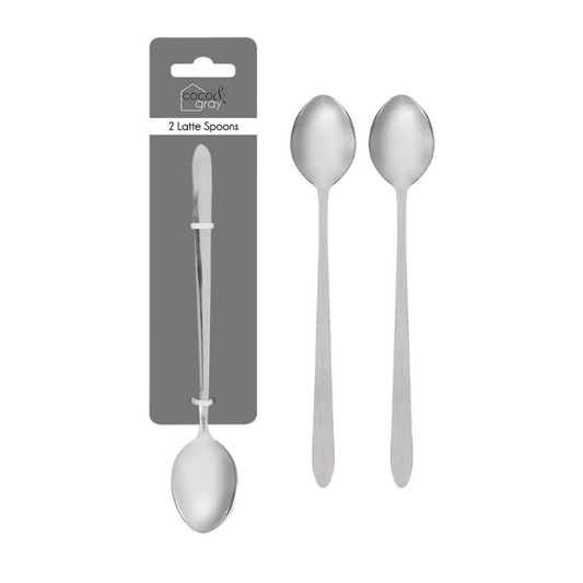 Latte spoons 2 pack.