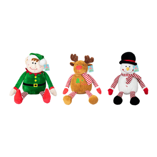 Christmas plush character.