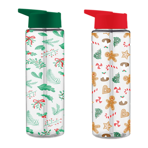 Festive water bottle 750ml.