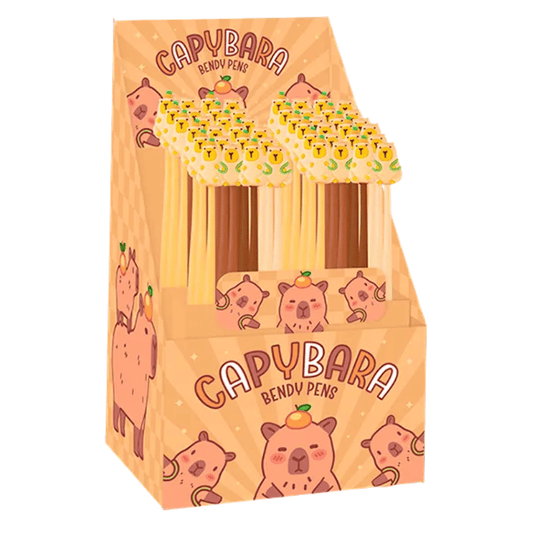 Capybara bendy pen.