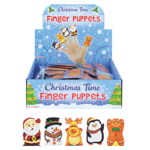 Christmas finger puppet.