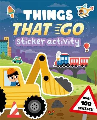 Things that go sticker activity book
