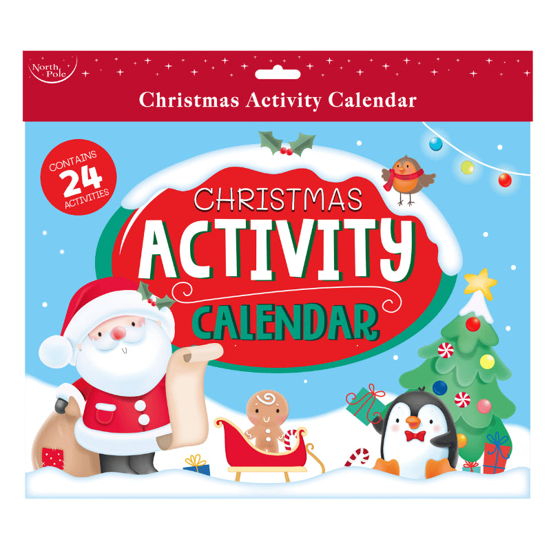 Countdown to Christmas activity calendar.