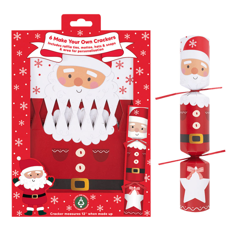 Make your own Christmas crackers - Santa.