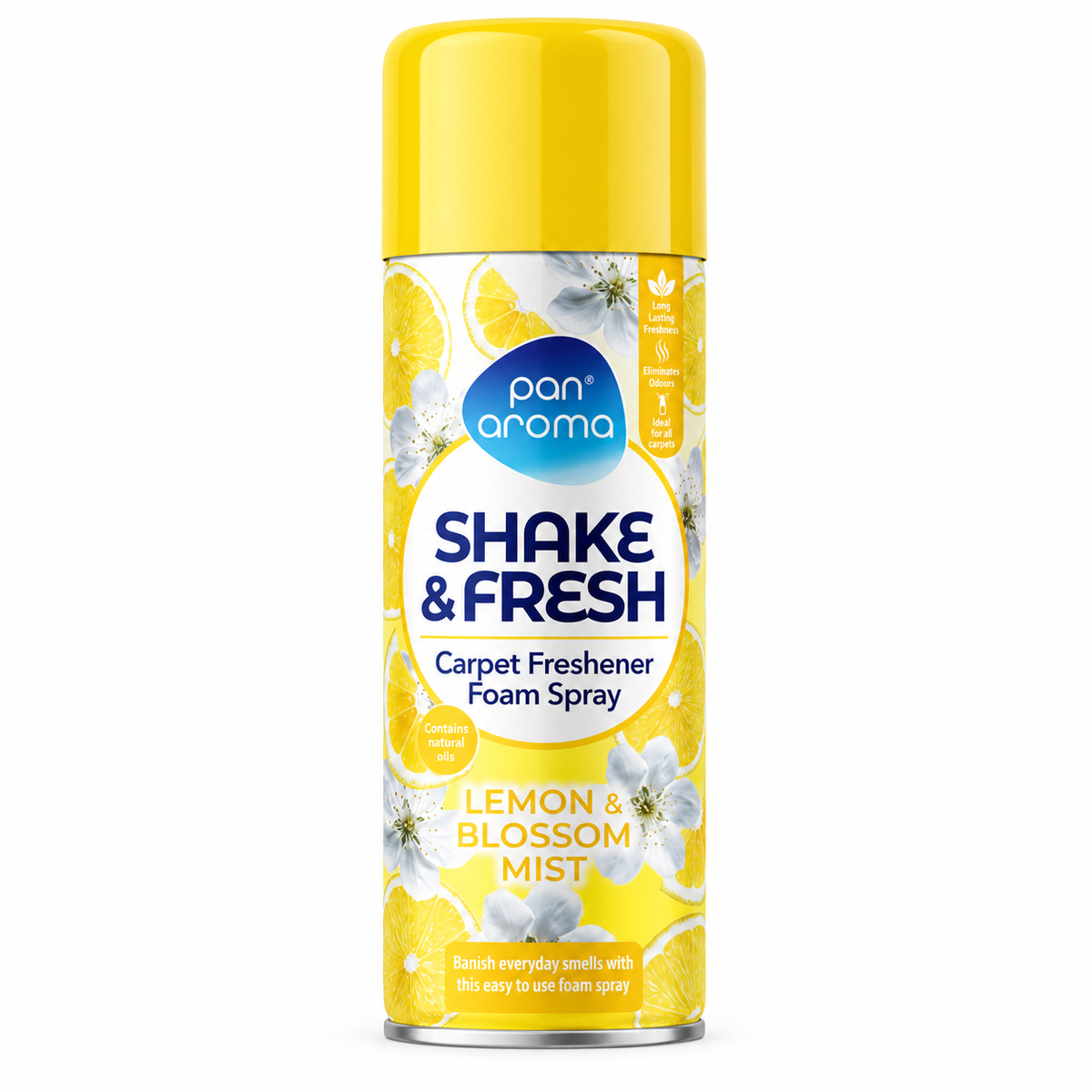 Shake & Fresh carpet feshener foam spray - lemon & blossom mist