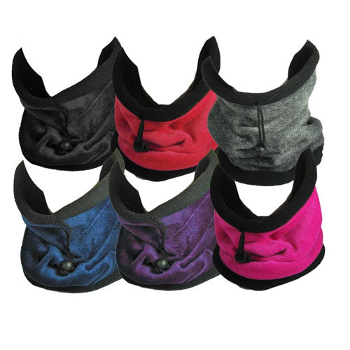 Rockjock snood with fleece fur lining