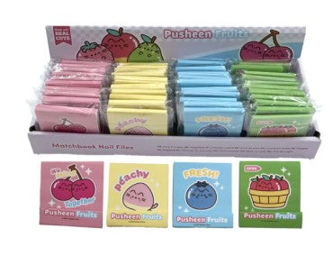 Pusheen fruits matchbook nail files