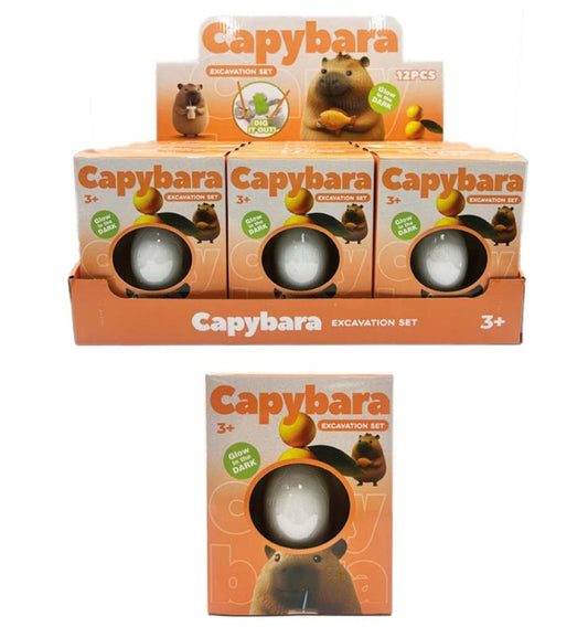 Dig out glow in the dark capybara