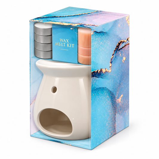 Tea lights & wax melts gift set