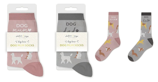 Dog mum & dad socks