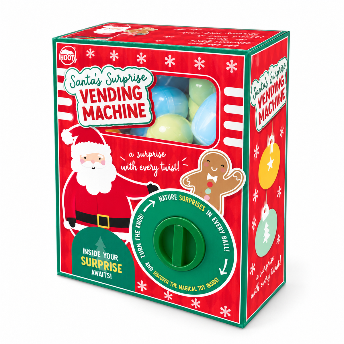 Christmas surprise vending machine