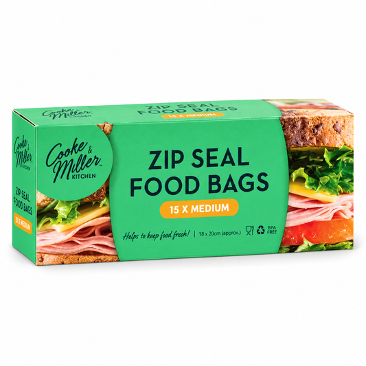 Slide zip food bags 15 pack