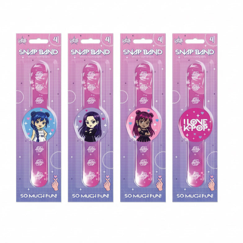 K-Pop flashing LED snap band