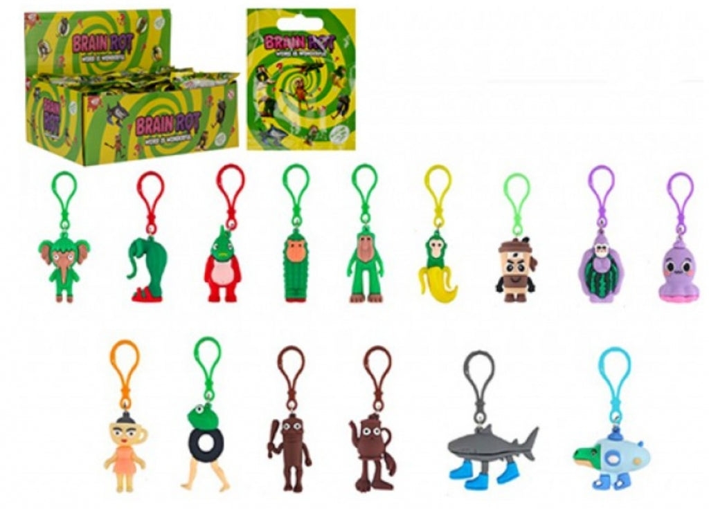 Brain rot clip on mystery figure