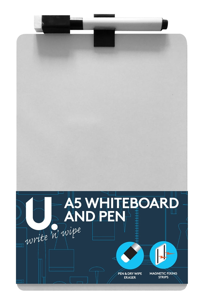 A5 magnetic whiteboard and pen