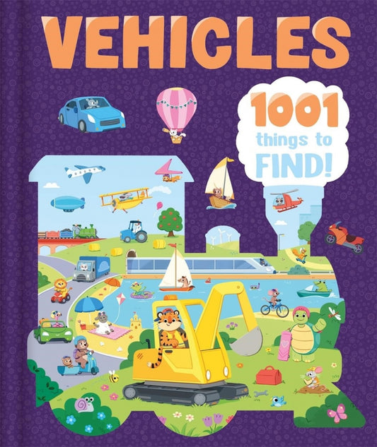 1001 things to find book - vehicles