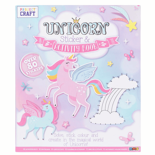 Unicorn sticker and activity book