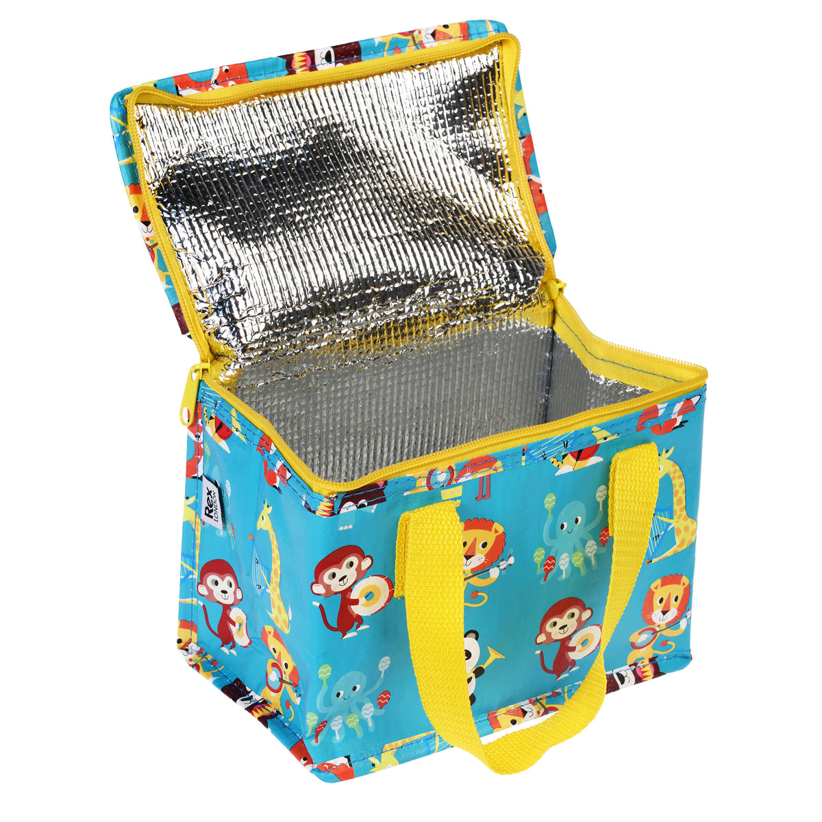 Insulated lunch bag - animal band