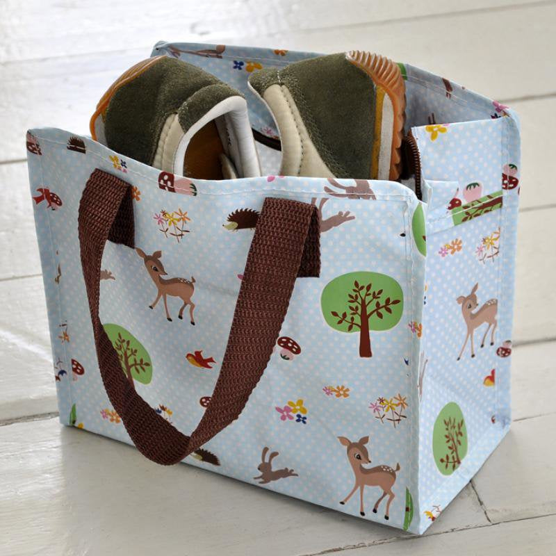 Mini storage bag - woodland creatures