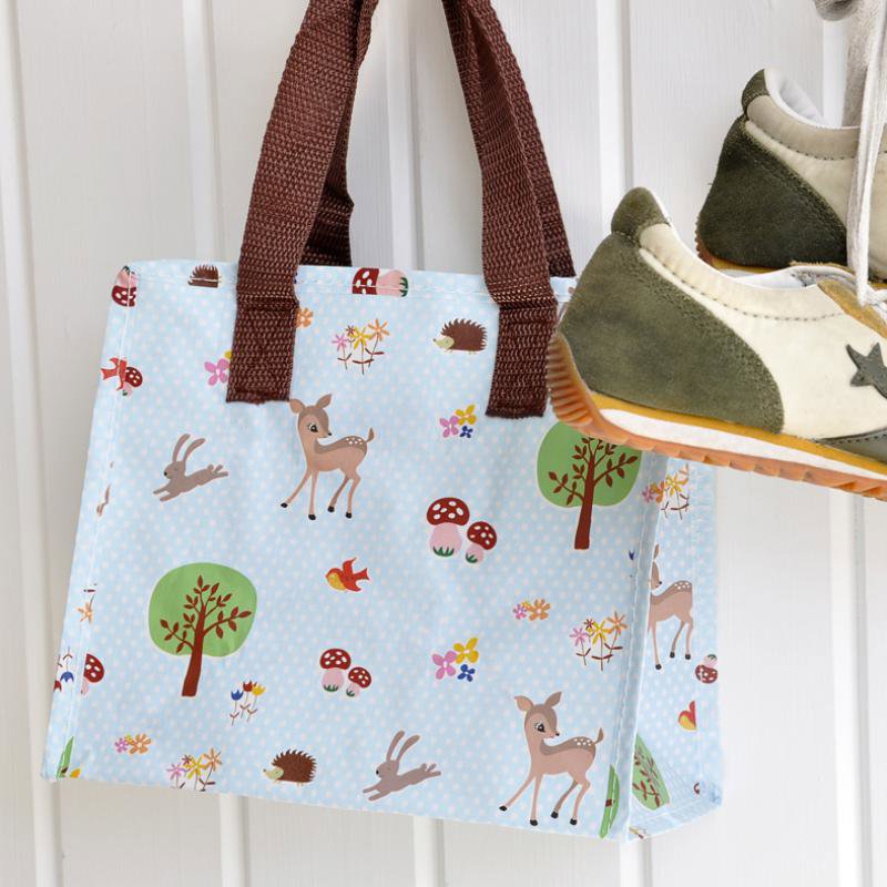 Mini storage bag - woodland creatures