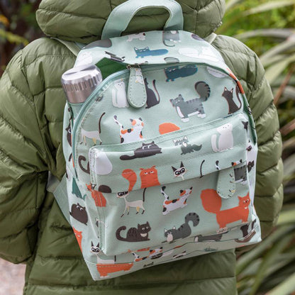 Mini children’s backpack - nine lives