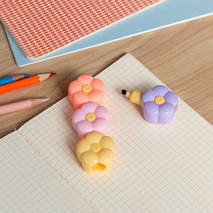 Stackable flower power highlighters