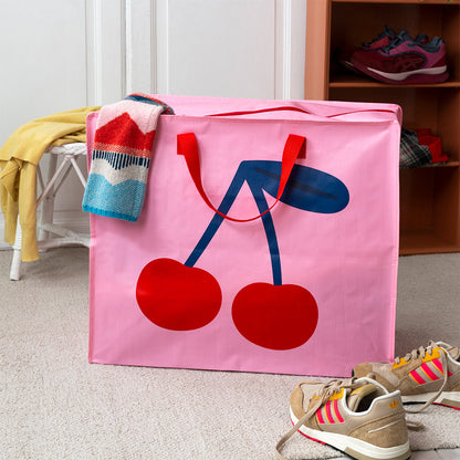 Jumbo storage bag - cherry