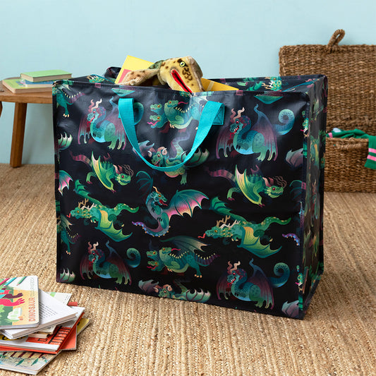 Jumbo storage bag - dragons