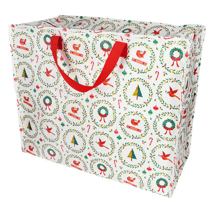 Jumbo storage bag - classic Christmas