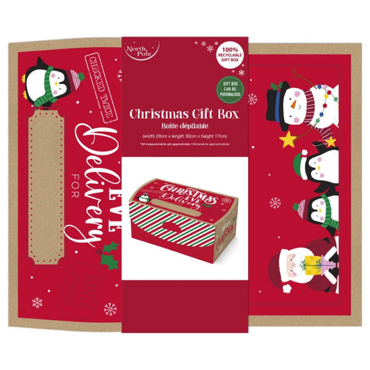 Christmas flat pack box - Christmas Eve