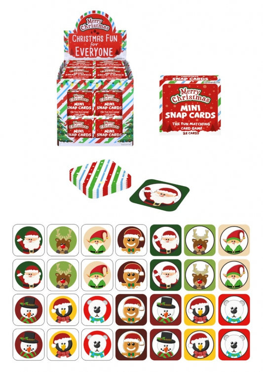 Christmas mini snap cards