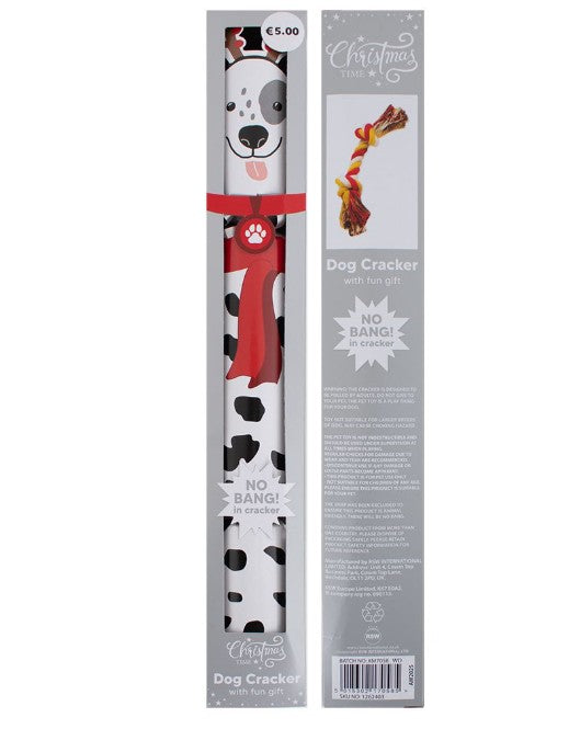 Pet Christmas cracker - dog