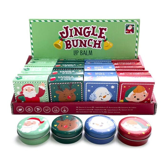 Jingle bunch lip balm in tin
