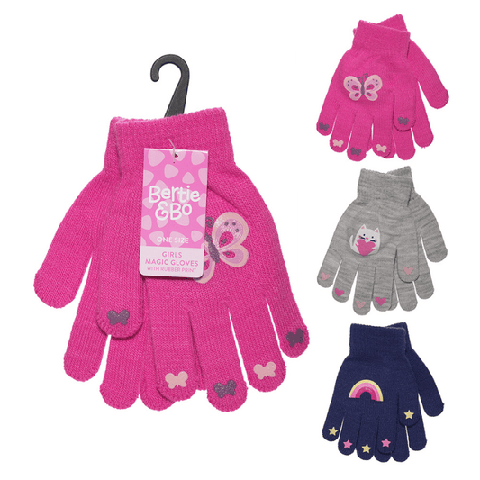 Kids magic gripper gloves - girls