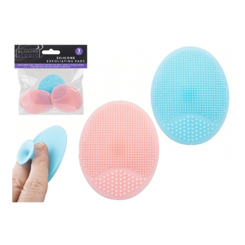 Silicone exfoliating pads 3 pack