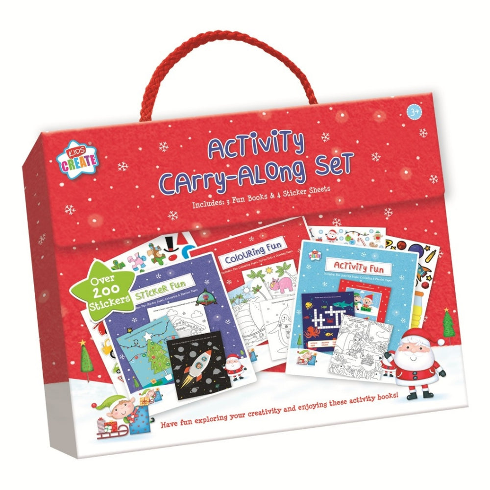 Christmas activity carry-along set