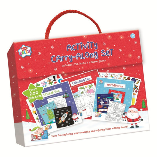 Christmas activity carry-along set