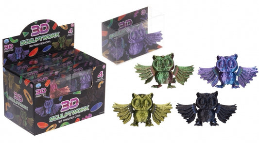 3D printed owl toy