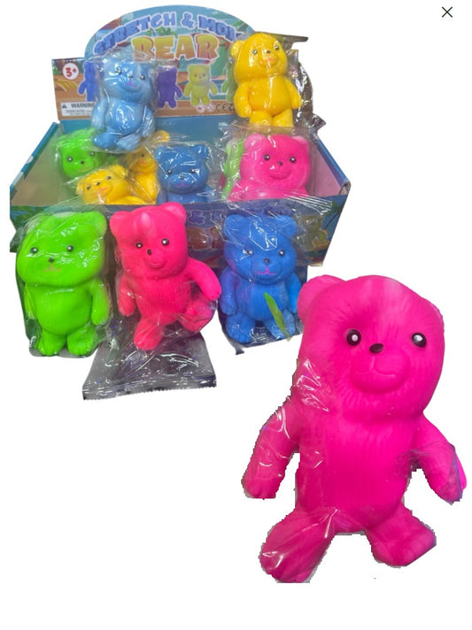 Stretch and mould teddy bear