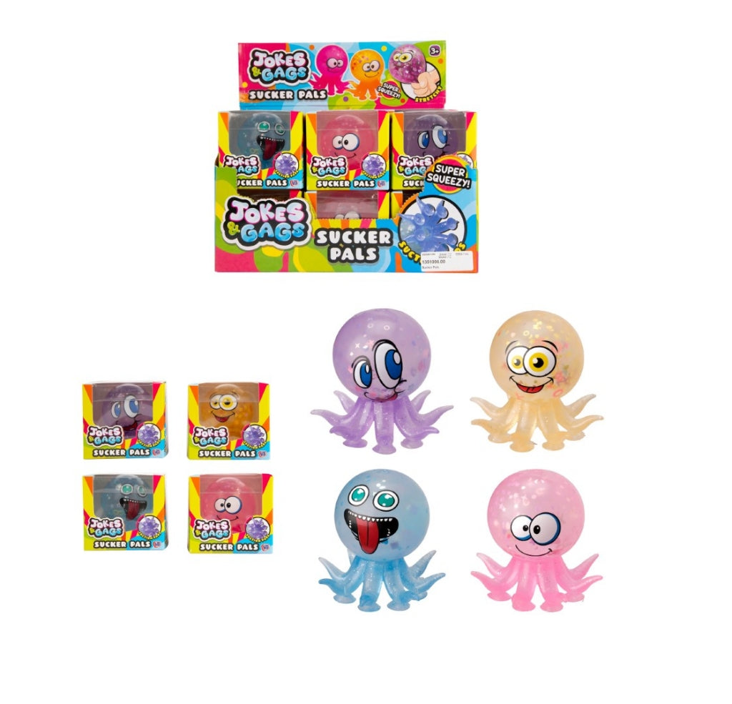 Octopus squishy sucker pal