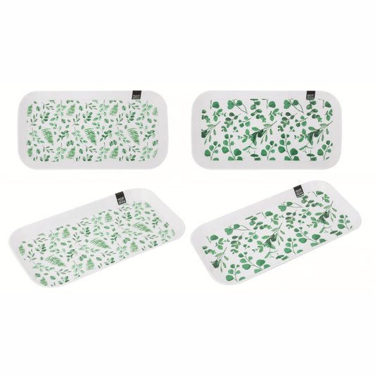 Tea tray - eucalyptus and fern