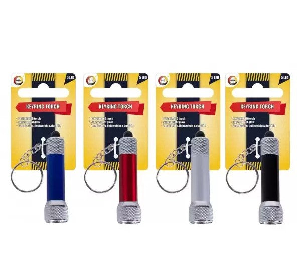 LED torch keyring