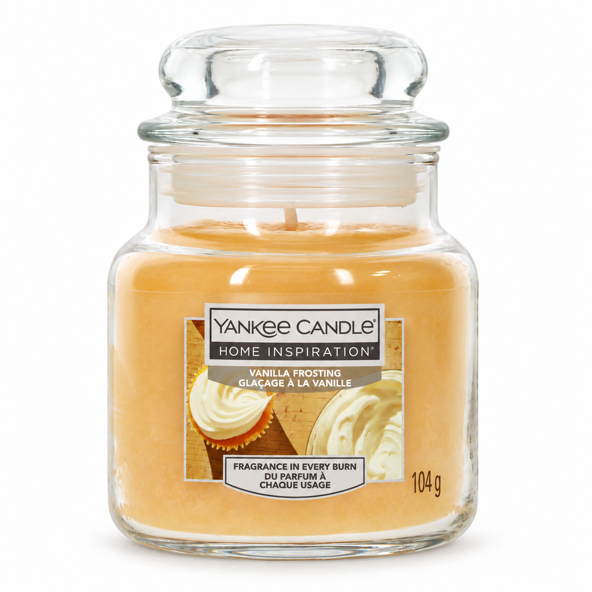 Yankee Candle Home Inspiration 104g jar candle - vanilla frosting