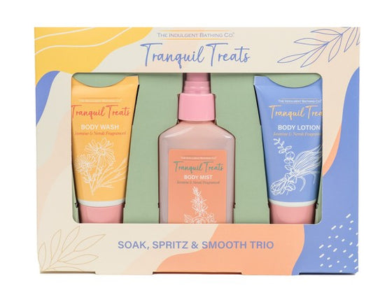 Tranquil treats soak trio