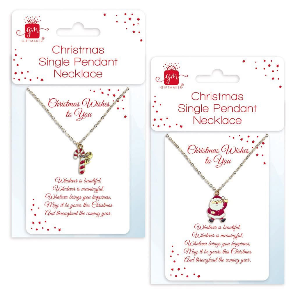 Christmas pendant necklace