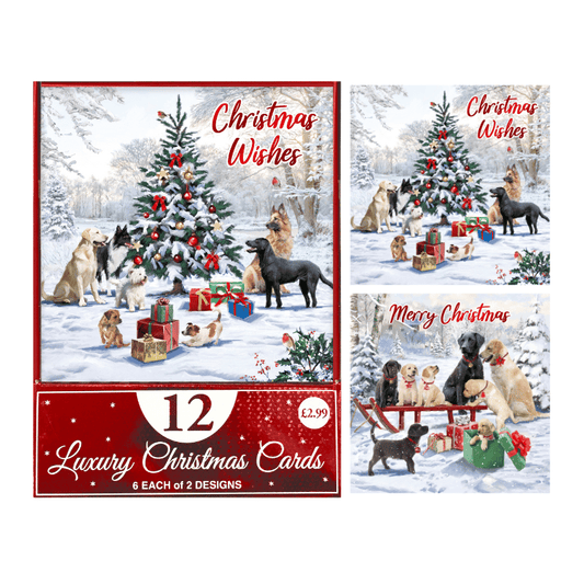 Christmas cards - dogs