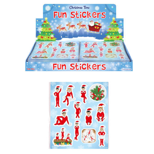 Elfin around sticker sheet