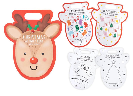 Christmas reindeer activity pad